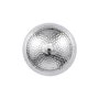 Opviq Lámpara de Pared de Metal Cromo